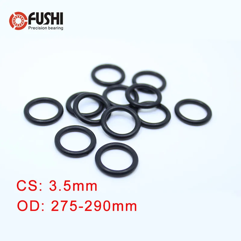 CS3.5mm NBR кольцо OD 275/280/285/290*3 5 мм шт. уплотнительное Нитриловые Уплотнения Толщина 3 |