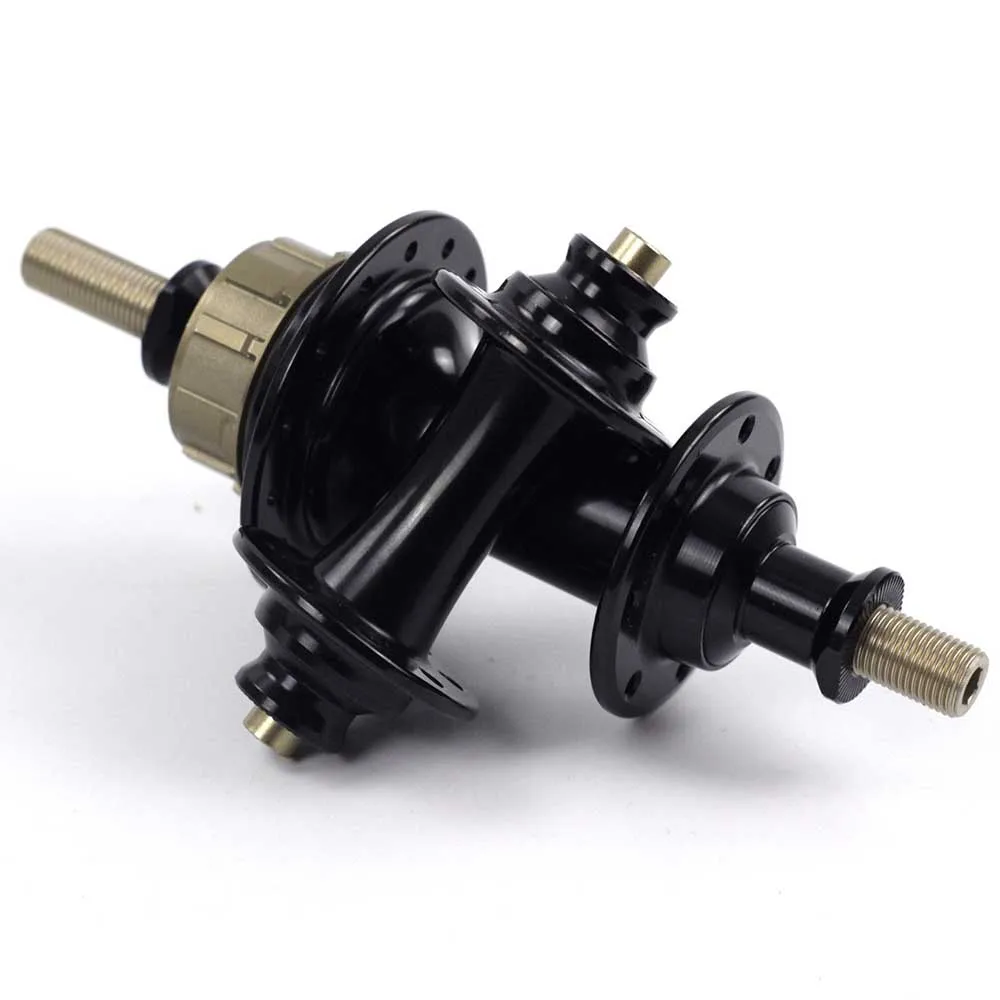 16-20 black Silverock сплав 16/2" h" или "14/21 ч сзади и спереди концентратор 1~ 3 скорости 74/112 мм для Brompton 235 г - Цвет: 16-20 black