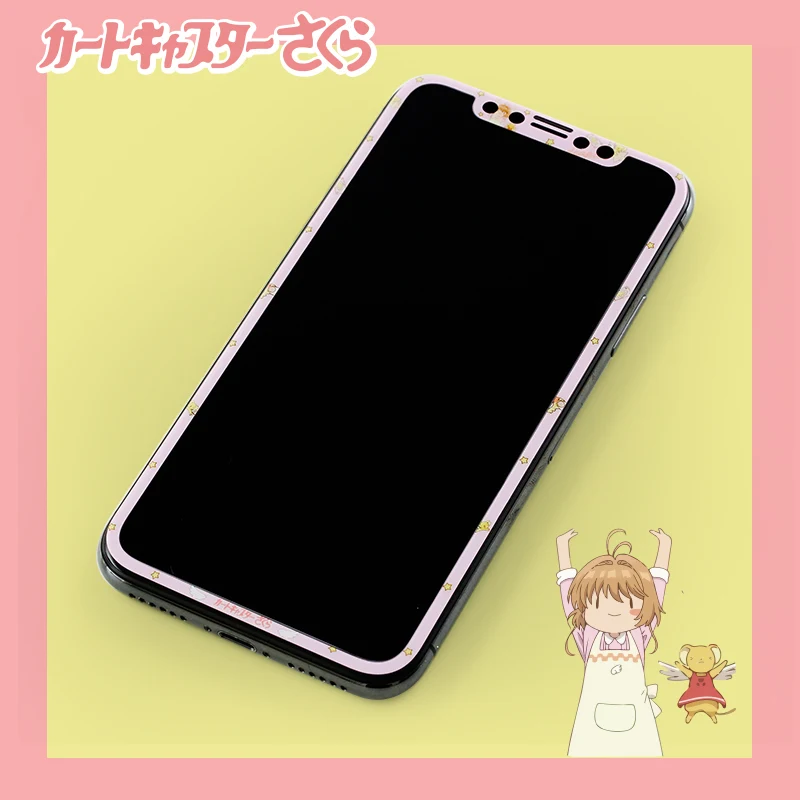 Cinnamoroll Передняя пленка для iPhone 11pro max XS MAX мультяшный Мягкий край закаленное стекло