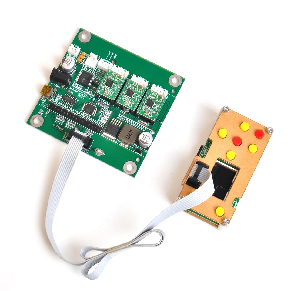 3 оси GRBL автономная плата контроллера USB ЧПУ Плата экрана контроллера для мини DIY 1610/3018 CNC лазерный гравер машина