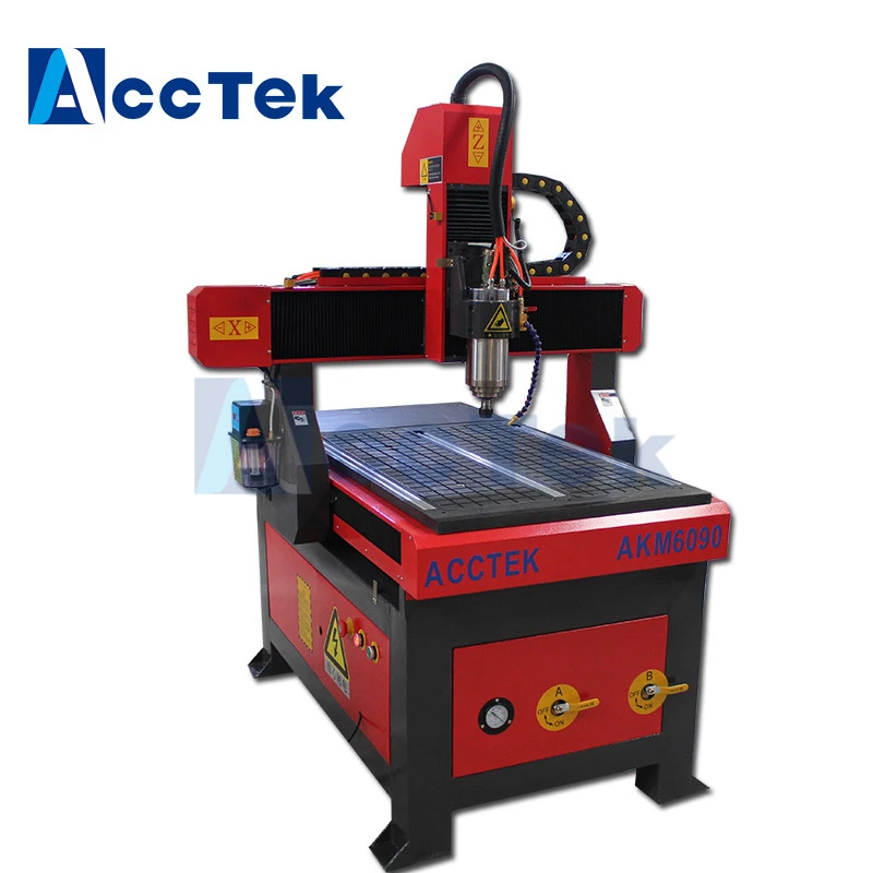 Недорогой Китайский фрезерный станок AccTek 6090 с ЧПУ 3d/фрезерный 6090|Фрезы по дереву|