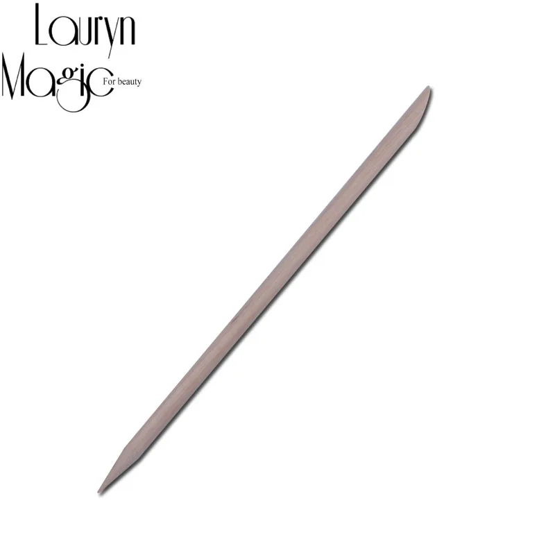 Nail Art оранжевый палочки деревянные кутикулы толкатель для снятия Маникюр гвоздь