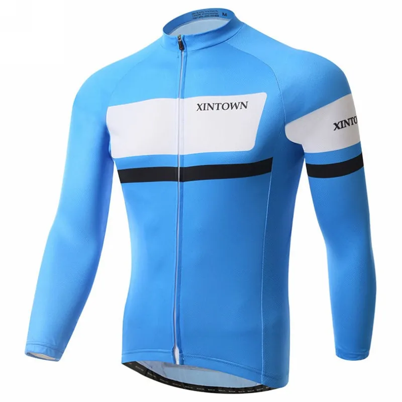 

Xintown Long Sleeve Racing Cycling Jersey Autumn Bike Team Cycling Clothing Maillot Ropa Ciclismo mtb Bike Bicycle Jersey Tops