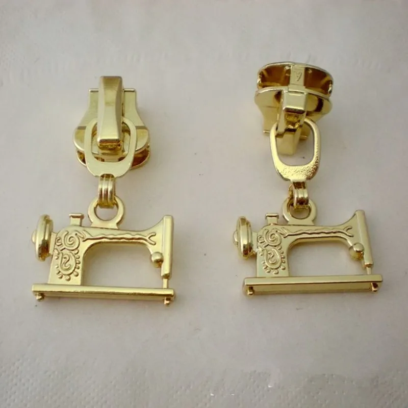 Слайдеры DONYAMY из цинкового сплава для шитья и рукоделия 5 шт. 3 #5 #|zipper slider|slider