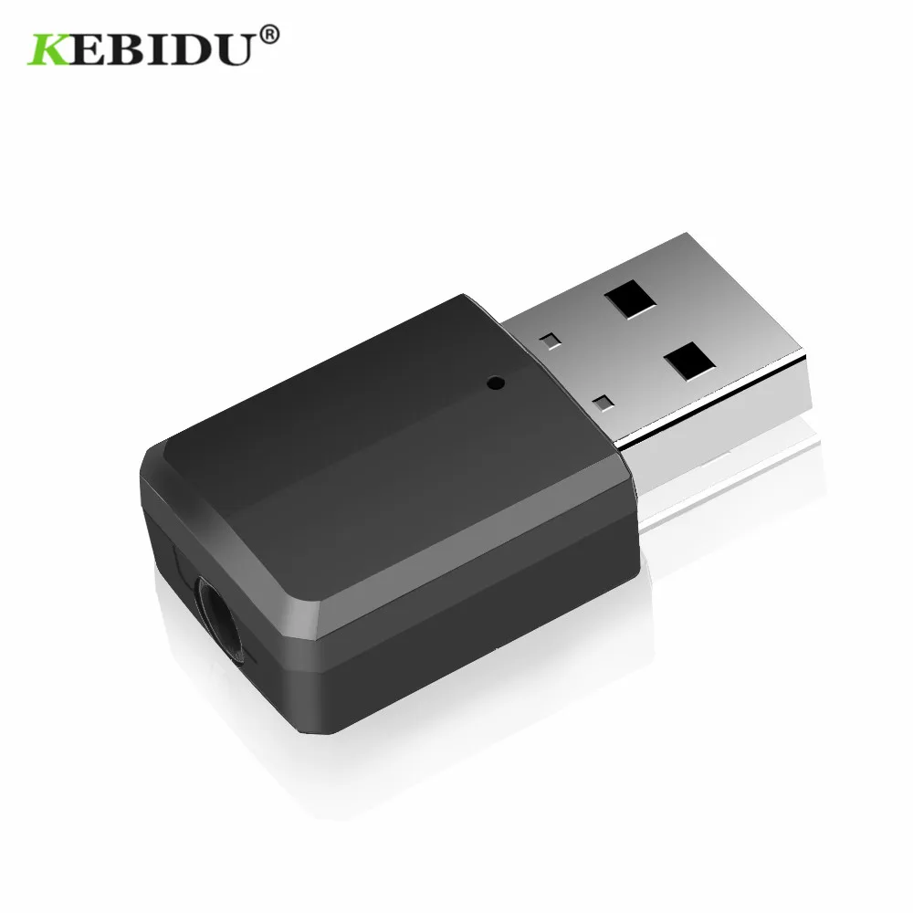 Bluetooth 5 0 адаптер KEBIDU передатчик приемник 3 мм стерео аудио музыкальный ключ для ПК