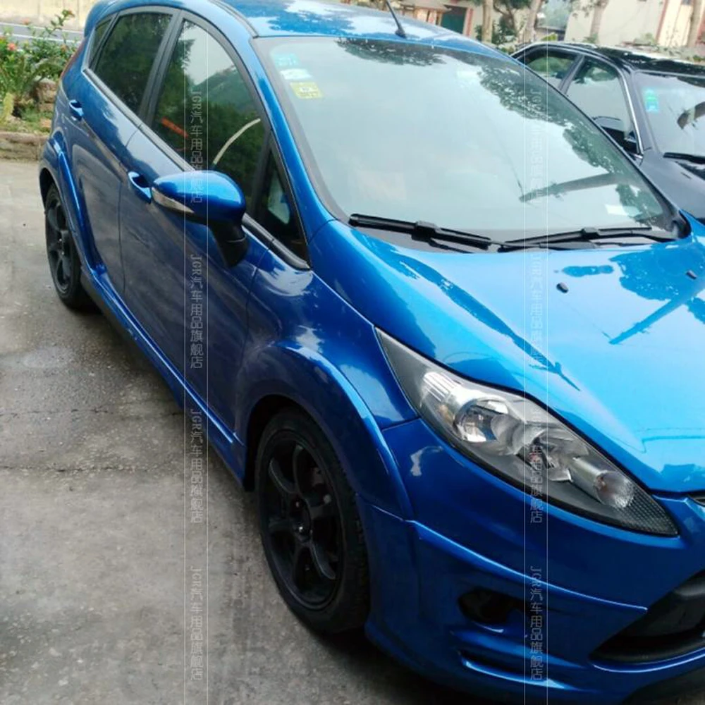 Для Ford Fiesta MK7 обвес на передний бампер для автомобильного стайлинга задний бампер боковая юбка боковое крыло 2008-2012