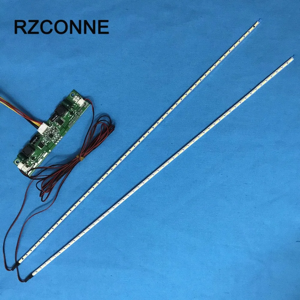 Светодиодный светильник накладка 592 мм обновленный комплект с алюминиевой