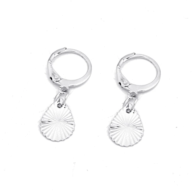 silver waterdrop Dayoff Европейский геометрический крест-ромб кольцо серьги винтажные животные панк серьги-гвоздики женские ювелирные изделия каплевидные маленькие серьги E24 - Окраска металла: silver waterdrop