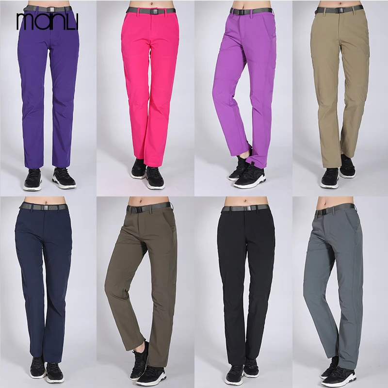 MANLI летние уличные женские тонкие быстросохнущие штаны Softshell для рыбалки