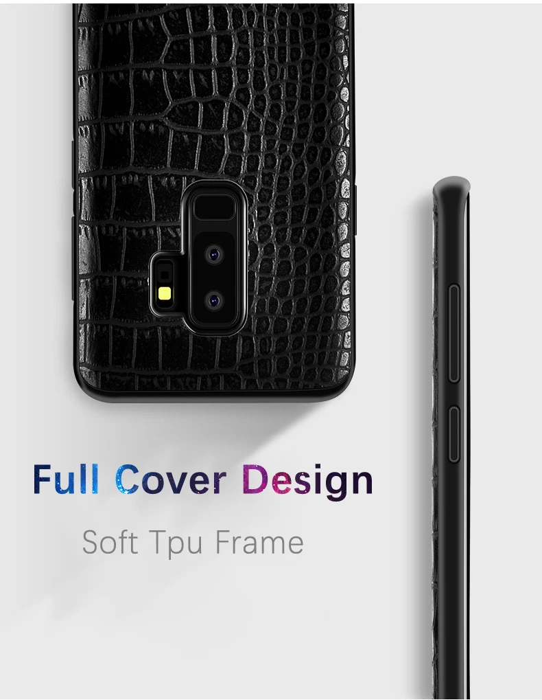 Роскошный чехол из искусственной кожи для samsung Galaxy S9 Plus S10 чехол с крокодиловым узором для Galaxy Note 10 Pro+ 9 8 S9 S10 Lite s10e