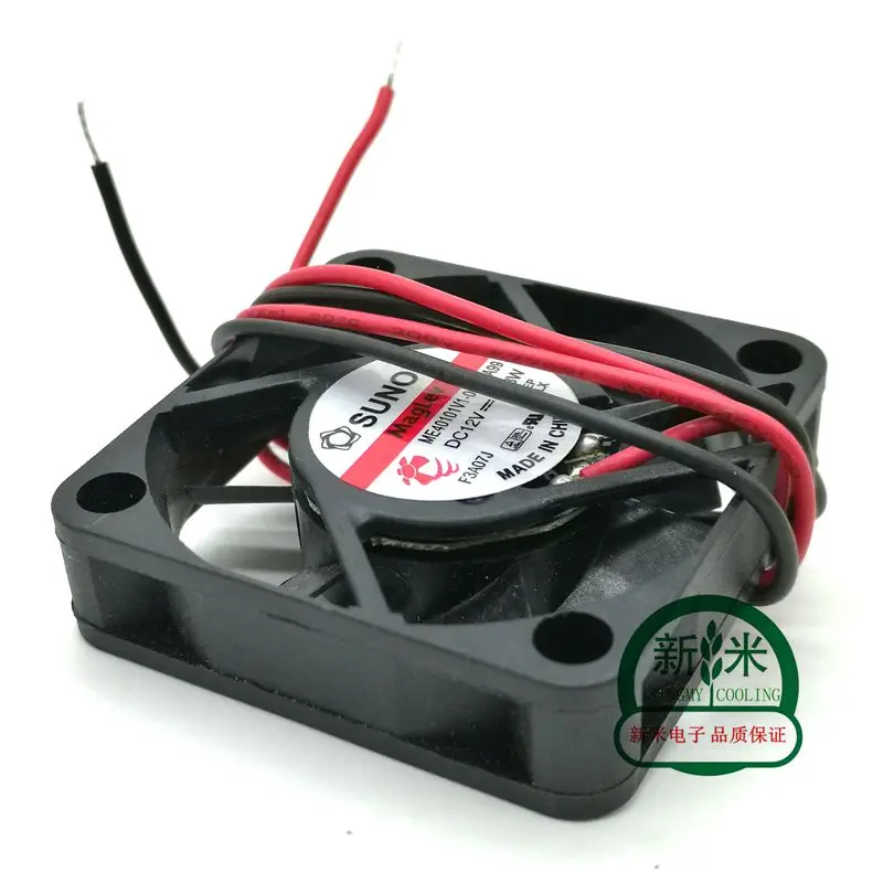 Б/у SUNON ME40101V1-000C-A99 4010 12V 1 08 W 2 линий 4 см вспышками круглый кольцевой Вентилятор