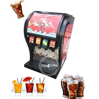 coffee shop four heads restaurant carbonated beverage filling machinevending machine