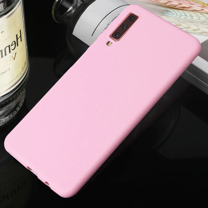 S10 Matte Case For Samsung Galaxy Plus J2 J4 Core J3 J5 J6 J7 S7 S8 S9 Cover Note9 8 A6S A9 A7 2018 A8 Star Lite |