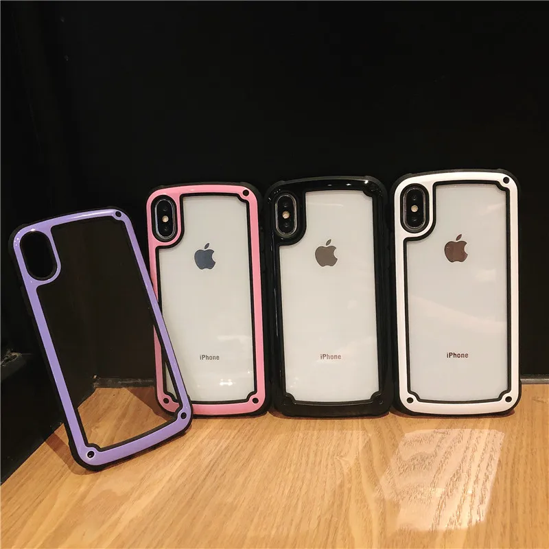 Сверхмощный ударопрочный военный защитный чехол для iPhone XS Max XR X 10 Жесткий