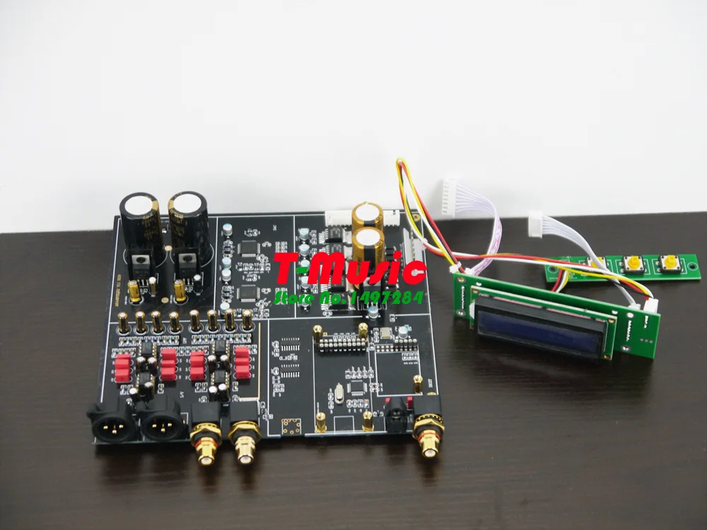 Двойной AK4497 Bluetooth 5,0 DAC декодер плата поддержка XMOS/Amanero ies USB вход/XLR сбалансированный выход