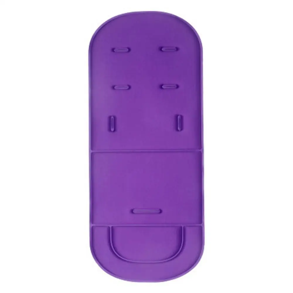 Purple Новые удобные коврик для детской коляски, подушка для четырех сезонов, мягкое сиденье детская коляска коврик для сиденья Детская Коляска Подушка Мат Детские коляски - Цвет: Purple