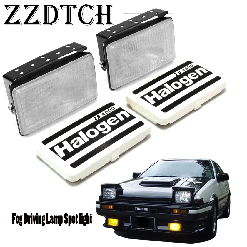 ZZDTCH 2 шт H3 12V противотуманная фара для toyota nissan ford jeep AE86 противотуманная фара