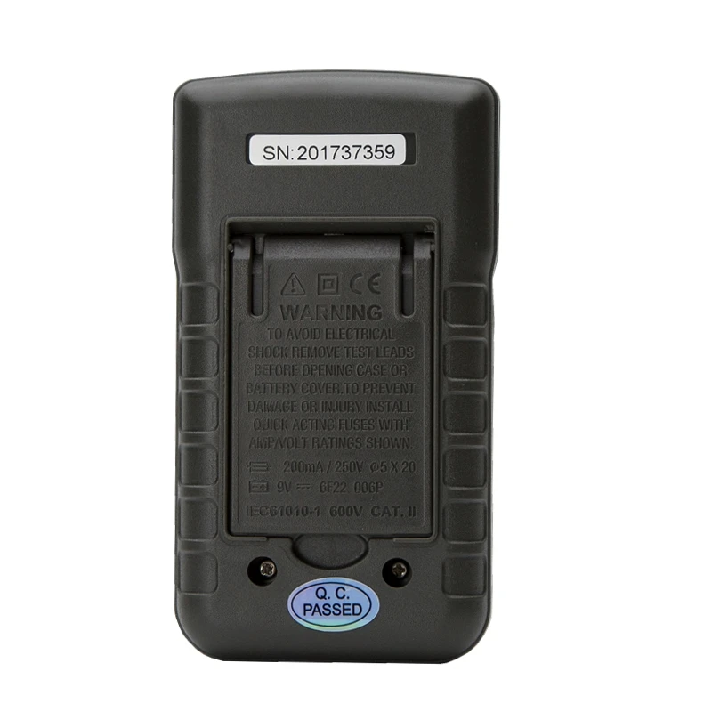 Мини цифровой мультиметр RICHMETERS RM86A HFE AC/DC Амперметр Вольтметр Ом Электрический
