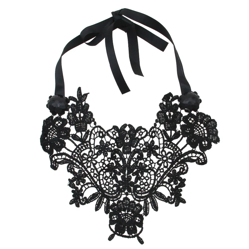 Женское Ожерелье чокер MANILAI ручной работы неоновый цвет|color choker|flower necklace 2016flower |