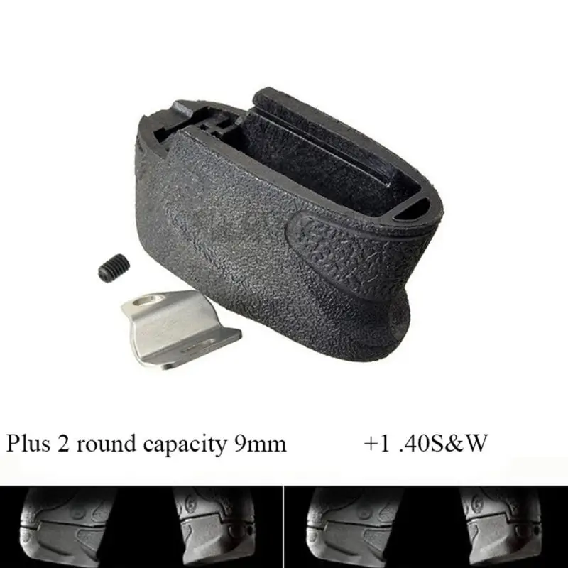 + 2 ronde S & W M P SHIELD Tijdschrift Plus расширения для 9 мм/40 Смит и Вессон щит расширение Mag