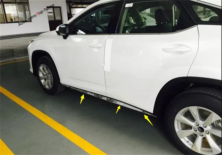 Yimaautotrims для Lexus RX RX450H 2016 2020 / ABS Хромированная Автомобильная дверь Формовочная