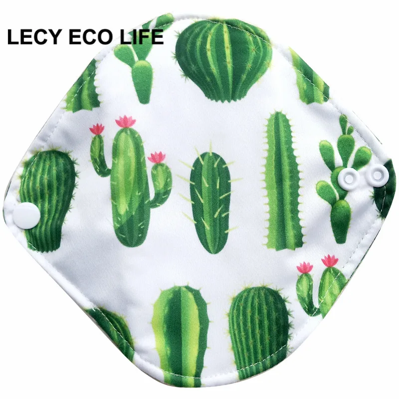 LECY ECO LIFE 1 шт Женские многоразовые тканевые менструальные прокладки с крыльями, органические бамбуковые внутренние накладки для мам колготки для светильник