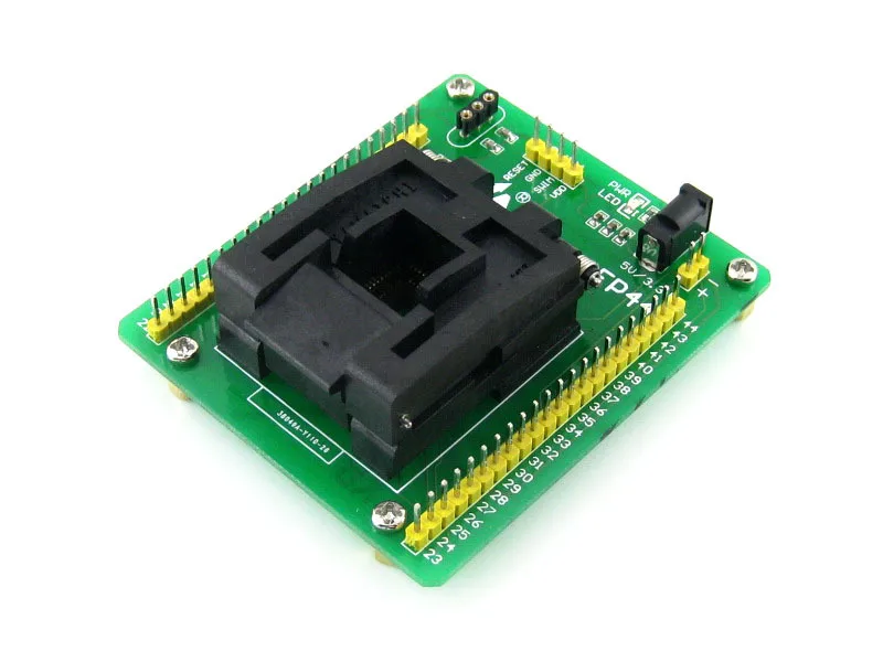 Бесплатная доставка STM8 QFP44 программирующий адаптер IC тестовая розетка для LQFP44