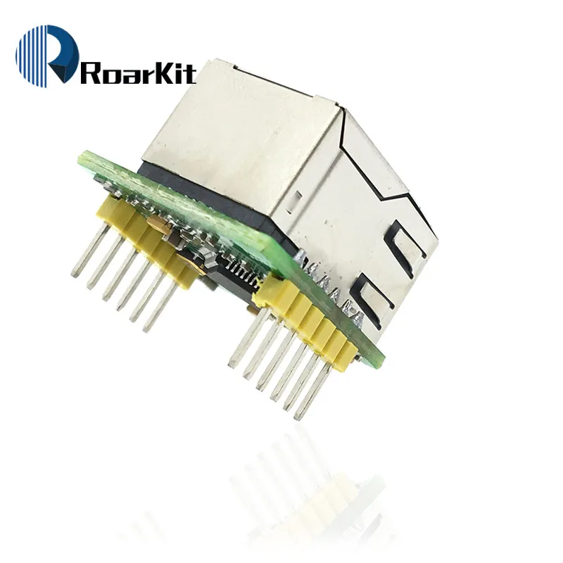 USR-ES1 W5500 чип SPI в LAN Ethernet конвертер TCP/IP модуль 3,3 В SPI интерфейс умная электроника