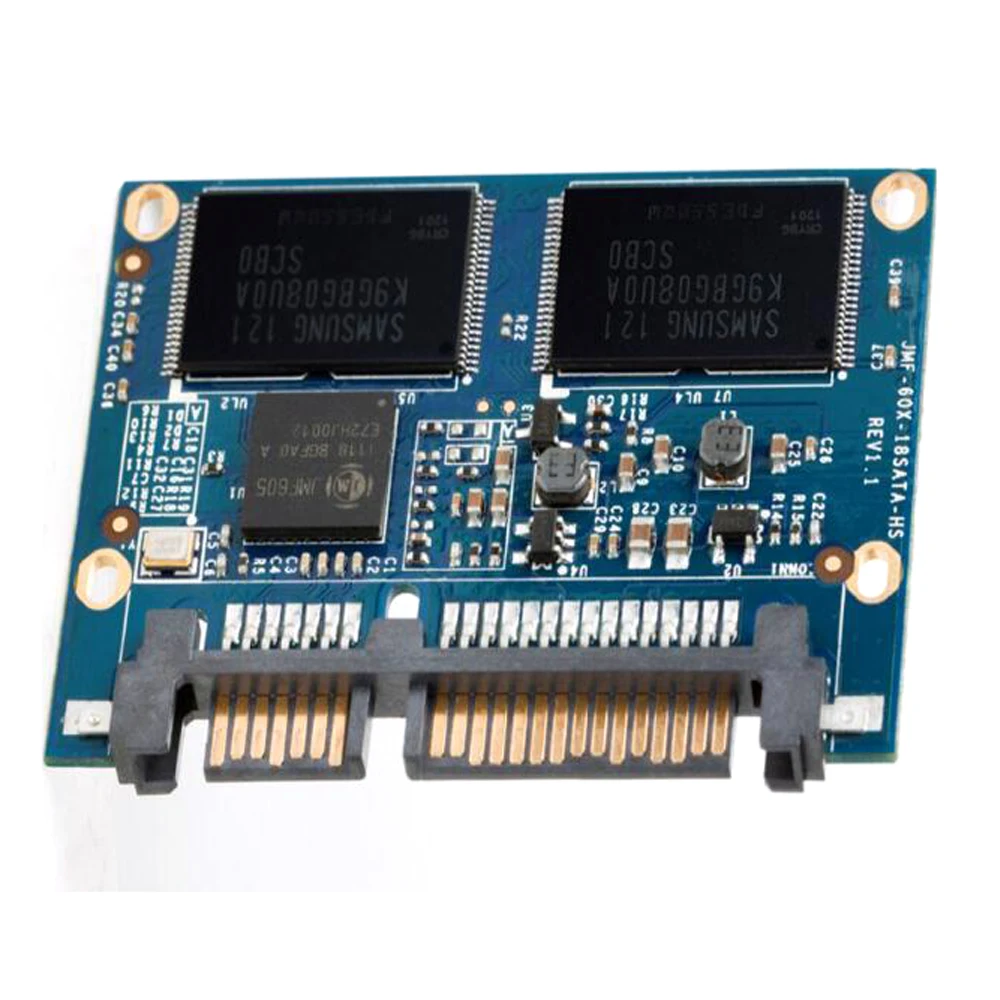 Новые Kingspec 1.8 дюймов SATA3 64 ГБ SSD Половина тонкий (ACJC2M064HS) твердотельный накопитель
