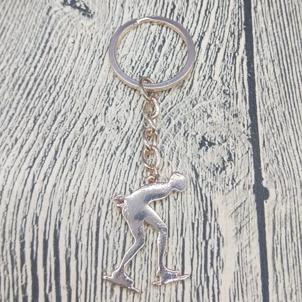 Новый модный брелок для катания на коньках мужской скоростного ювелирные