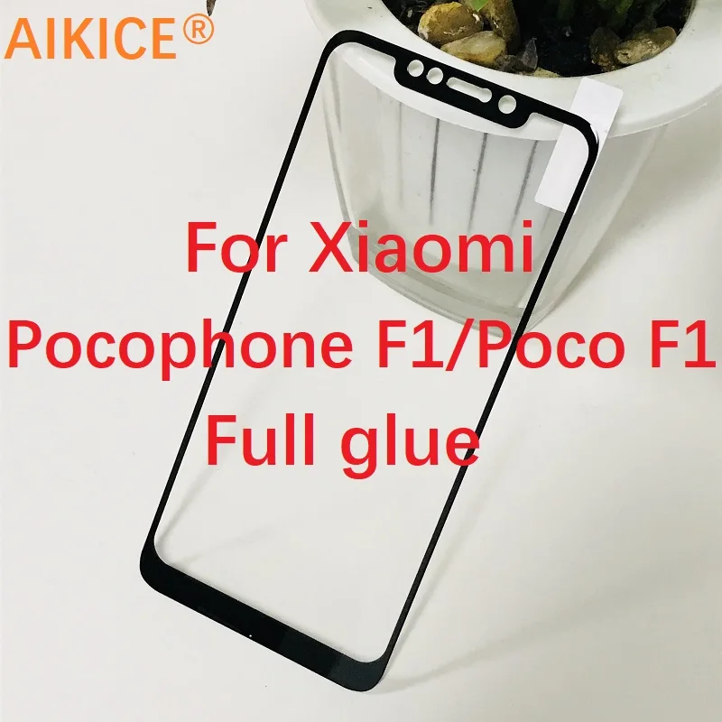 Защитная пленка из закаленного стекла Pocophone F1 для Xiaomi F1|Защитные стёкла и плёнки