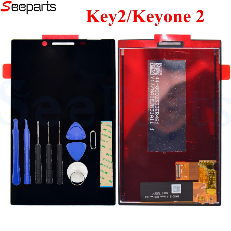 

For 4.5" BlackBerry KeyOne 2 LCD Display Touch Screen Digitizer Assembly For BlackBerry Key2 Keyone 2 LCD KeyTwo Replacement