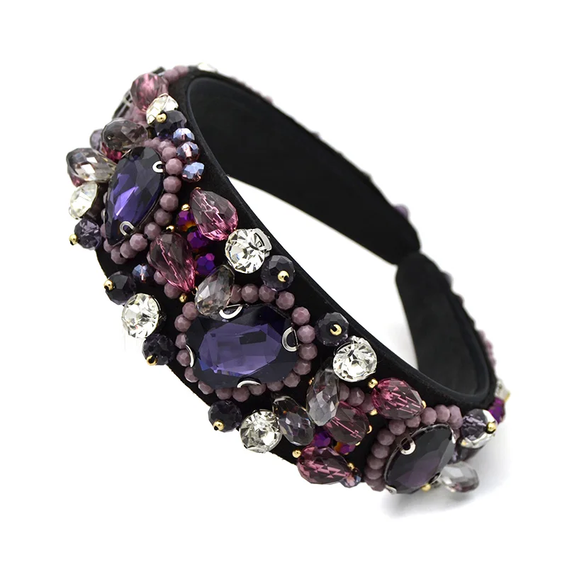 Женская тиара с короной свадебный аксессуар для волос хрустальными бусинами в