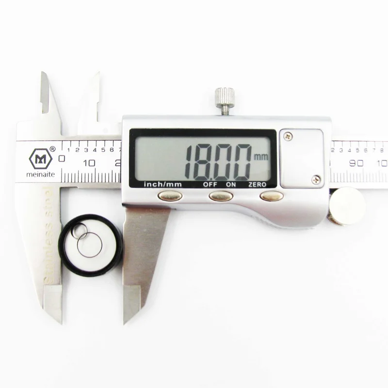 Спиртовой уровень QASE 18*12 мм алюминиевый корпус горизонтальный инструмент для