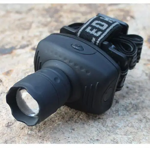 Супер яркий мини 3 светодио дный режима светодиодный налобный фонарь Zoomable лампа