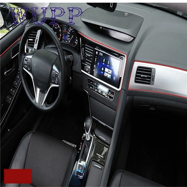 Автомобильный Стайлинг 1 м DIY Декор для салона автомобиля дверь стикер стильный
