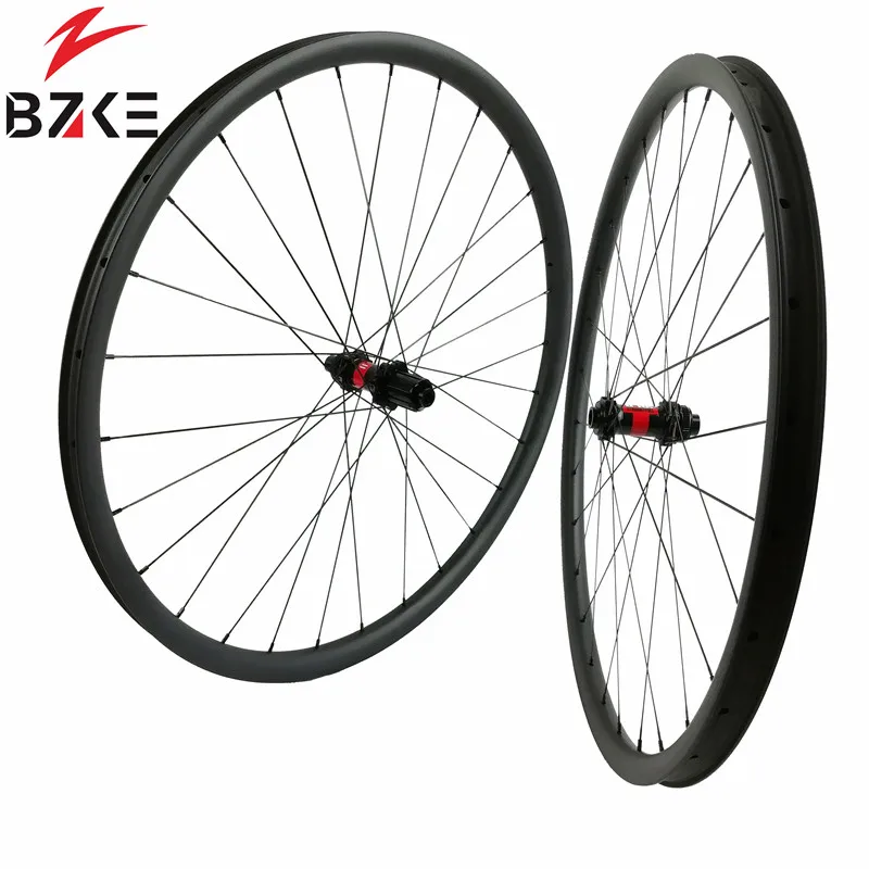 Только 1270g супер легкие Углеродные mtb колеса 29er клинчерная покрышка wheelset 240S