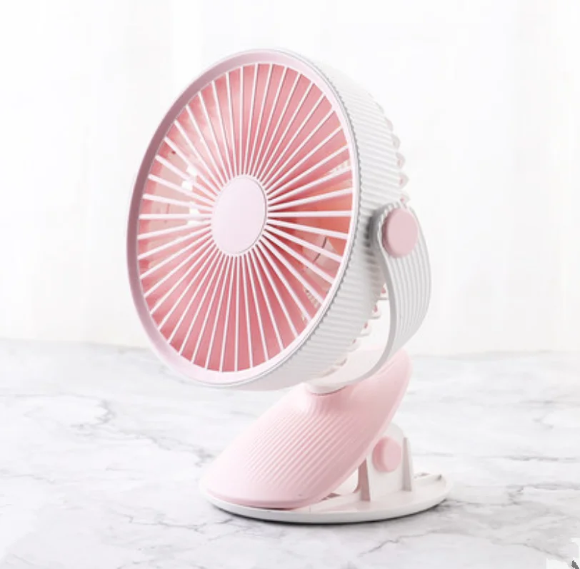Моющийся Маленький Электрический вентилятор с клипсой прикроватный бесшумный
