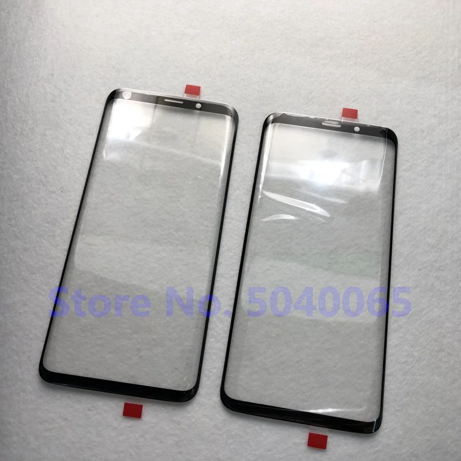 10 шт. замена сенсорной панели для samsung Galaxy S9 G960 G960F 5 8 &quot/S8 + plus G965 6 2&quot Черная