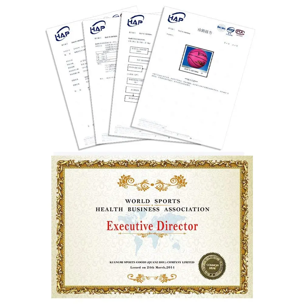 

Kuangmi Multicolor Kids Game Basketball Women Men Shooting Trainer Ball Official Size 5 Outdoor Indoor Training Ball Street ball