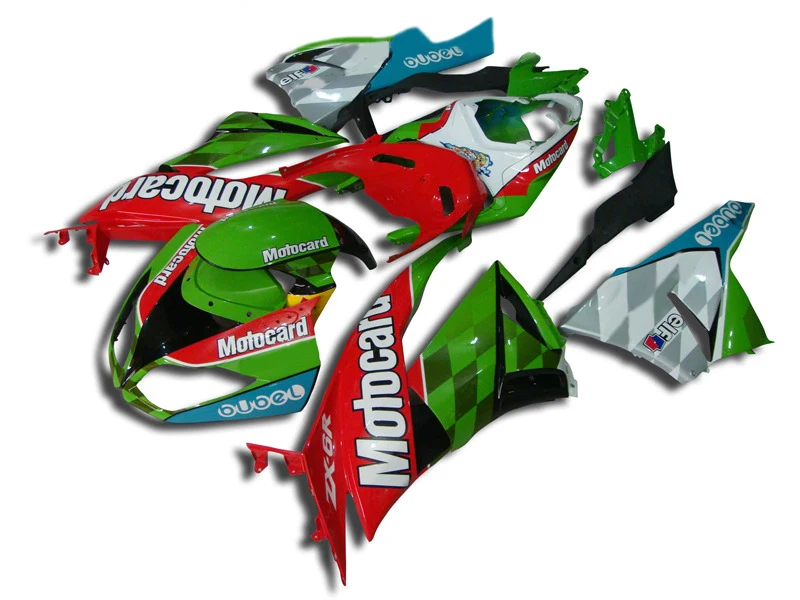 Литьевая форма обтекатель комплект для KAWASAKI Ninja ZX6R 636 09 10 11 12 ZX 6R 2009 2012 ABS Красочные