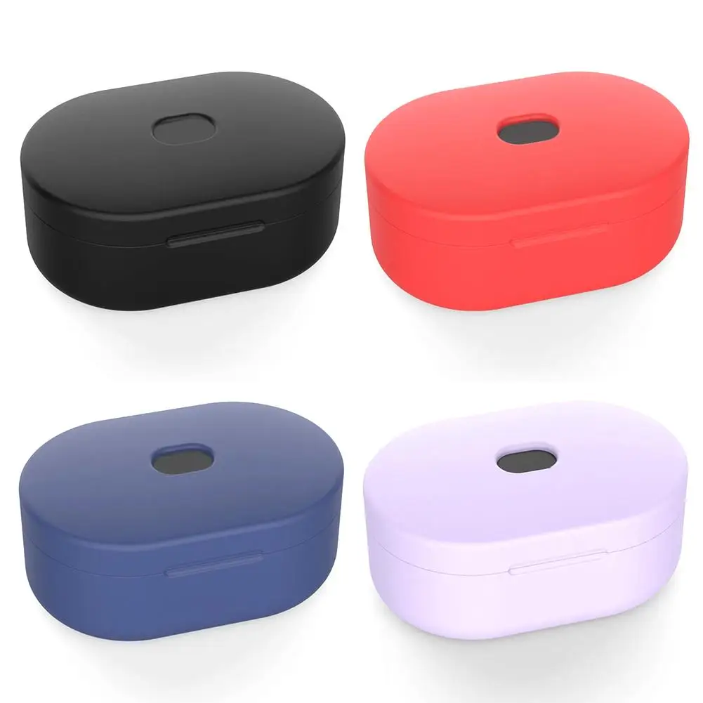 Силиконовый противоударный чехол для Xiaomi Redmi Airdots гибкий комплексный защитный с