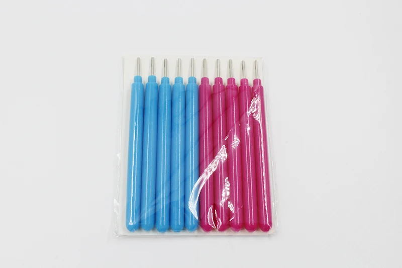 10 шт. Бумага ремесленных инструментов Рюш Ручка DIY ассорти Цвет Скрапбукинг