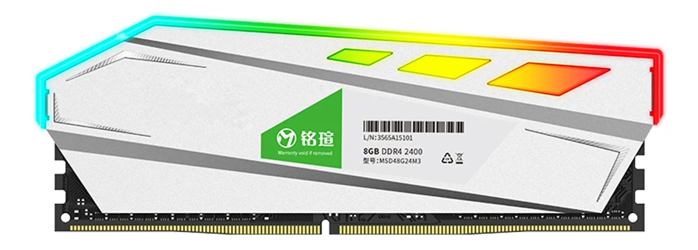 MAXSUN RGB lighting ram ddr4 8 Гб памяти 2666 МГц Тип интерфейса 288pin 17-17-17-39 1,2 в пожизненная гарантия memoria rams ddr 4 шт