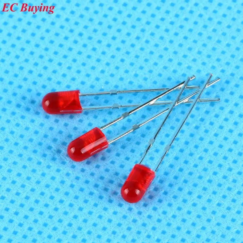 Диодный рассеянный светильник с крассветодиодный 3 мм в комплекте сделай сам |