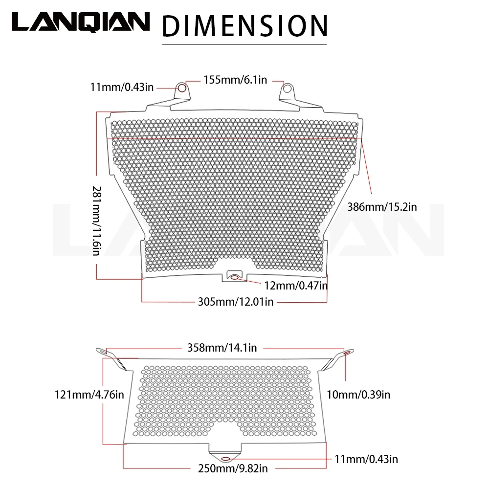 

stainless steel Radiator Grille Guard Cover FOR BMW S1000R 2014-2017 S1000RR 2010-2017 HP4 2012-2014S1000XR 2015-2017