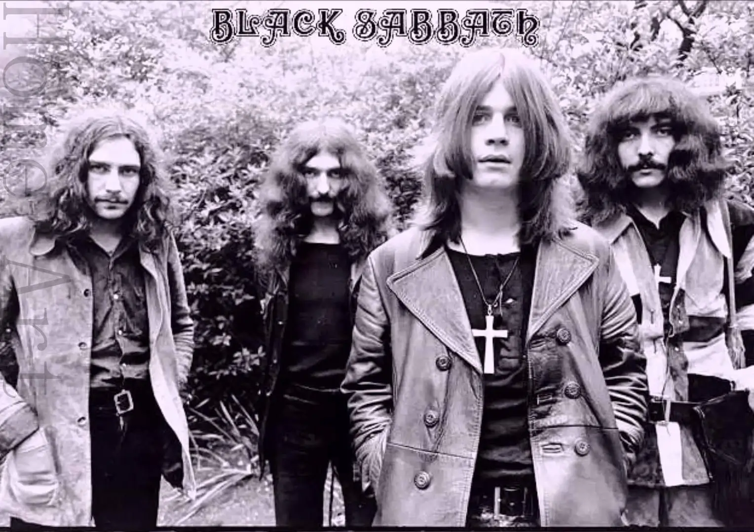 Black Sabbath плакат музыка наклейки на стену Высокое разрешение белая бумага с покрытием украшение дома искусство дома - Цвет: Оранжевый