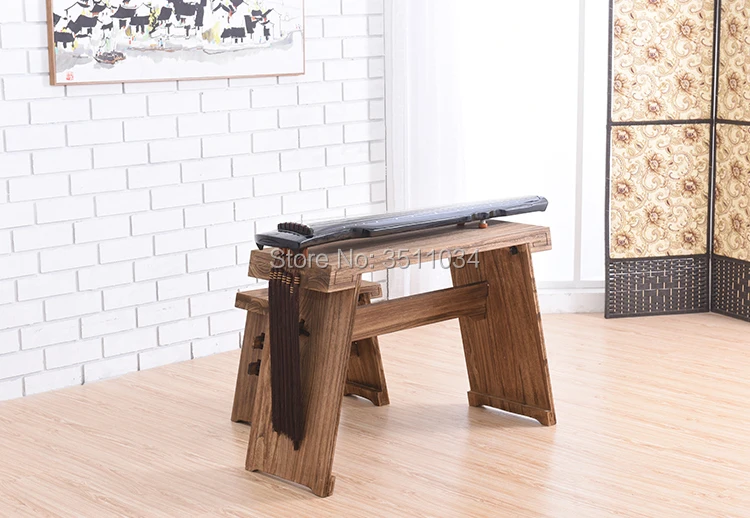 Zither и Guqin столы и скамейки могут быть демонтированы, чтобы имитировать древние династии Мин и Цин каллиграфии чайный стол