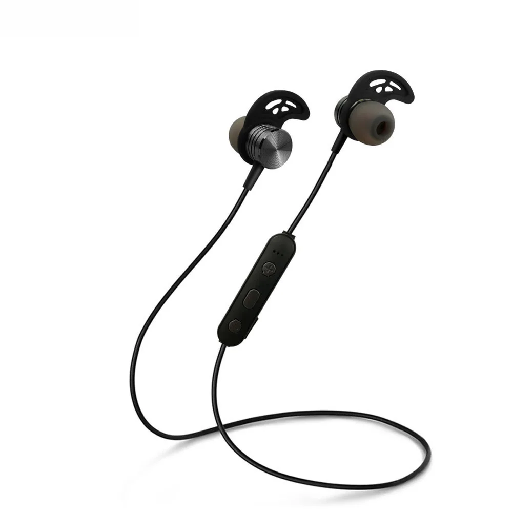 Беспроводной Магнитная Bluetooth наушники с шейным спортивные басовая гарнитура