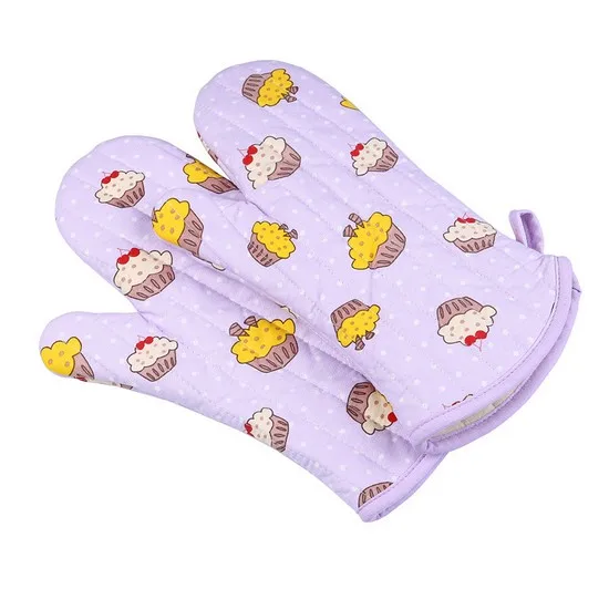 1 шт. кухонные перчатки для готовки в микроволновой печи хлопковые рукавицы